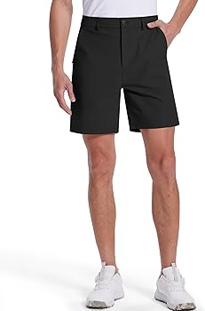 【BRIEFING】MENS RAMIE DRESS SHORT PANTS SERAMY Mens Golf Dress Shorts 7 Inch Inseam Stretch Flat